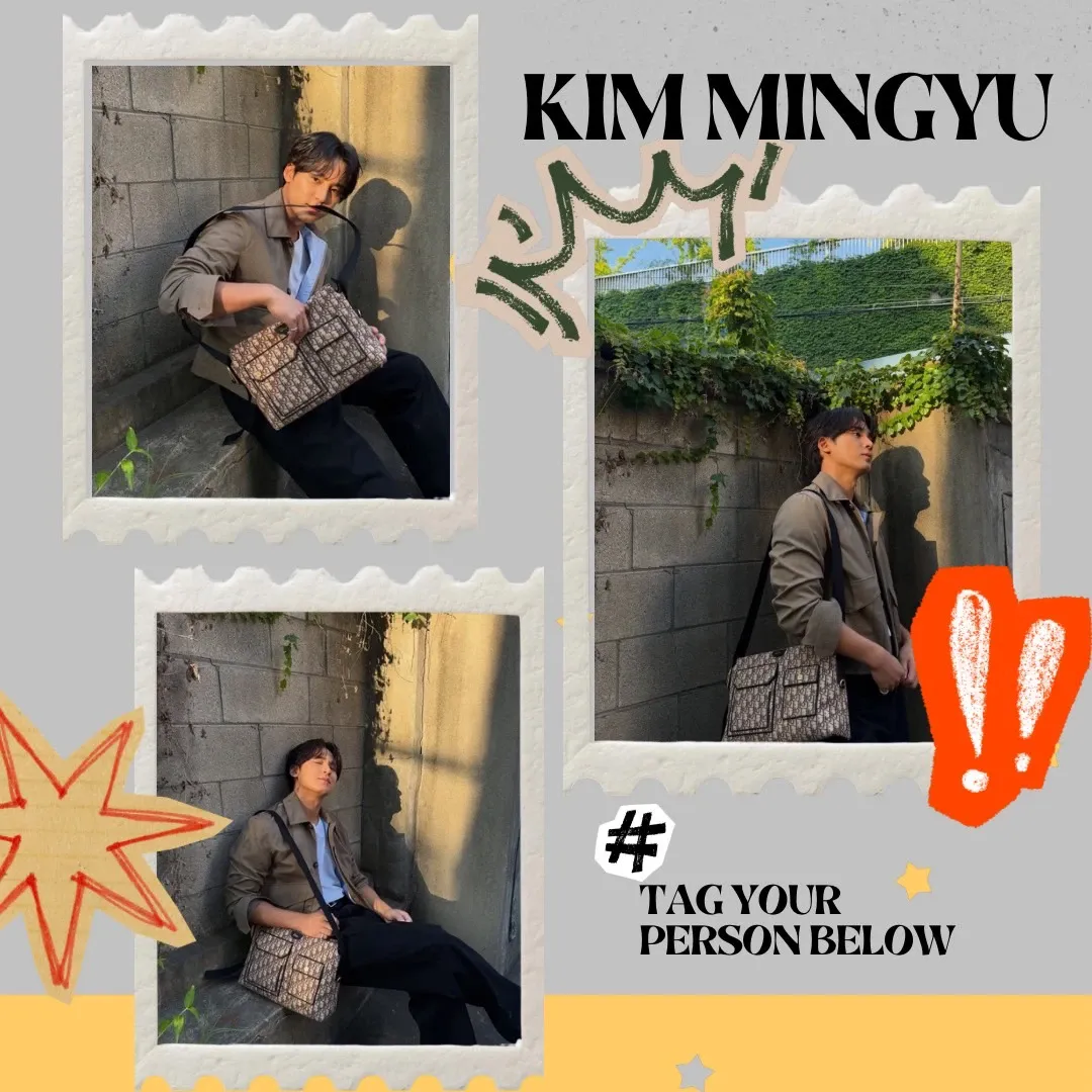 A moment captured by Mingyu (SEVENTEEN)'s fan