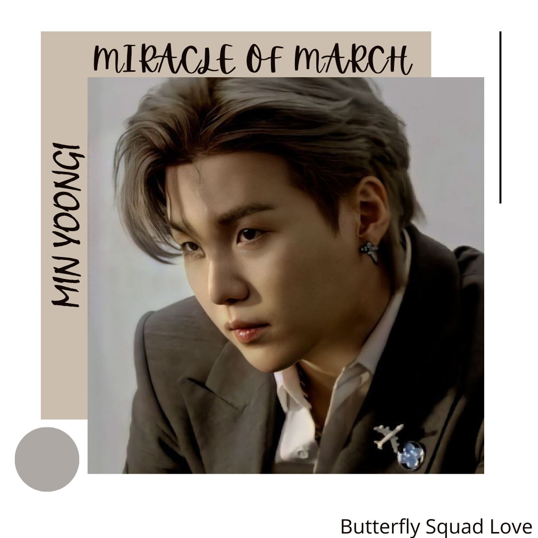 Recent activity shot of SUGA (BTS)