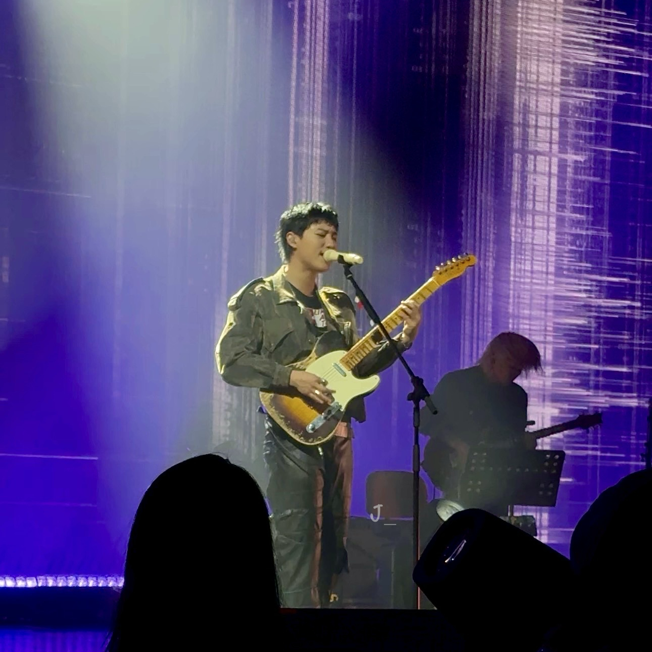 A moment captured by WOODZ's fan