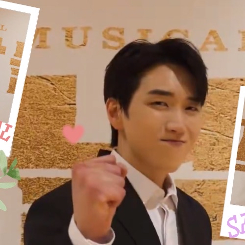 Behind-the-scenes cut of Sandeul (B1A4)