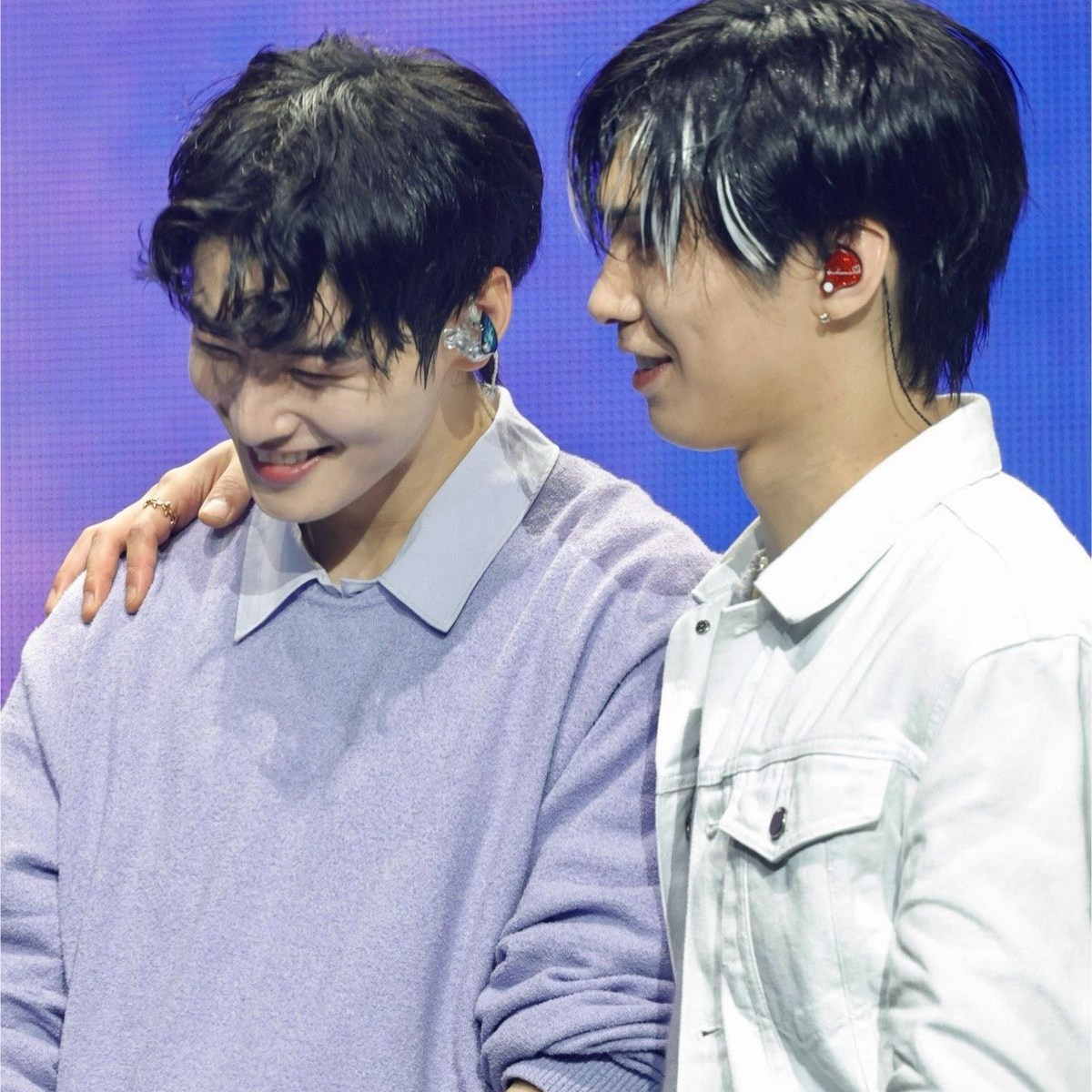 A moment captured by Rocky's fan