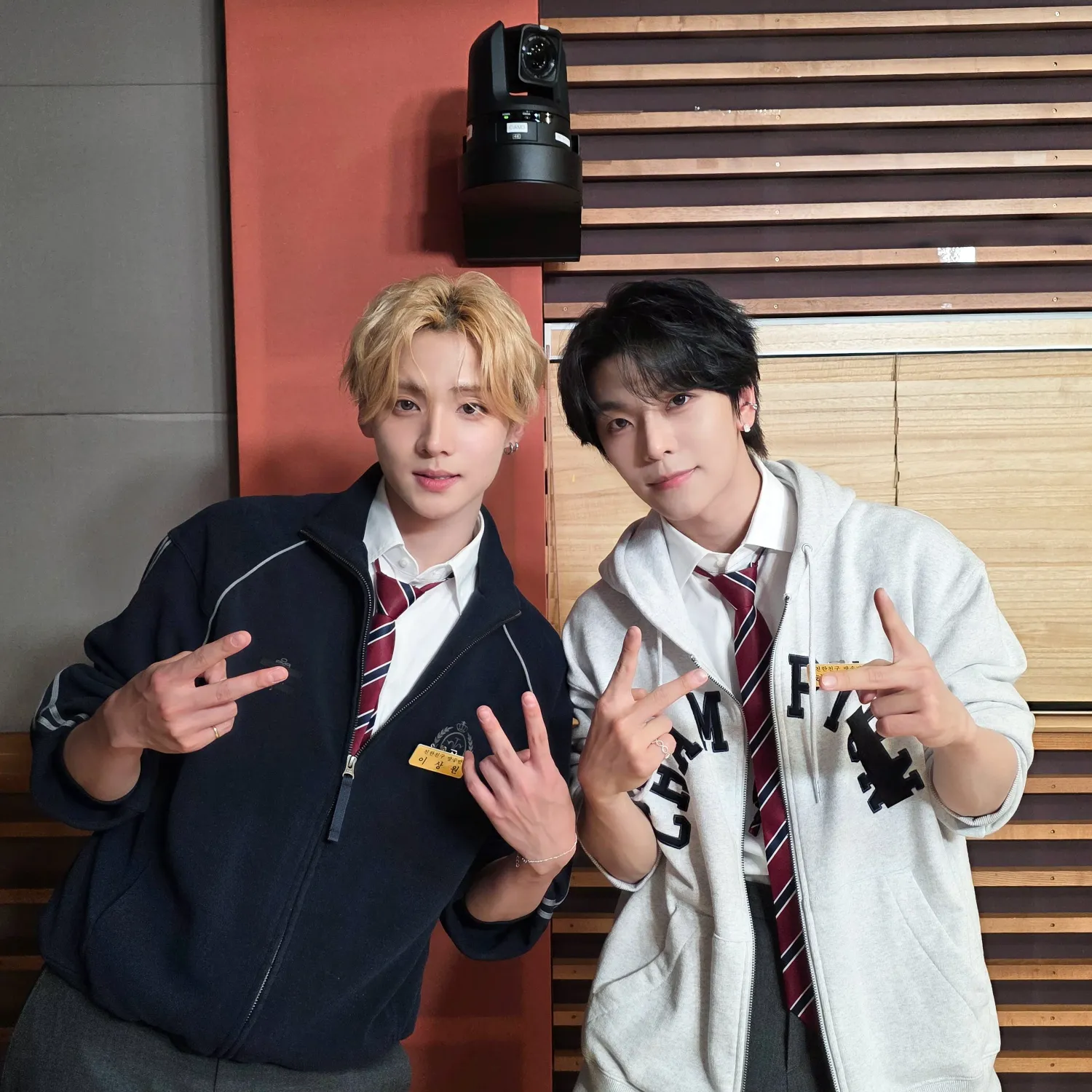 Behind-the-scenes cut of He Xinlong (ALPHA DRIVE ONE)