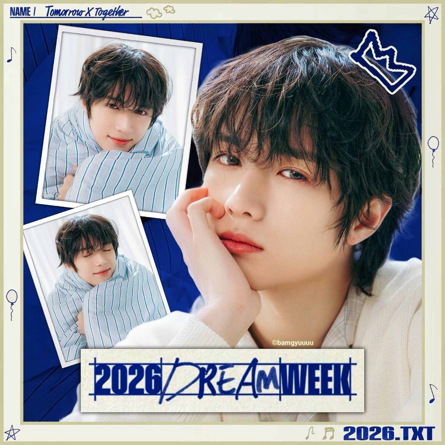 Behind-the-scenes cut of Beomgyu (TOMORROW X TOGETHER)