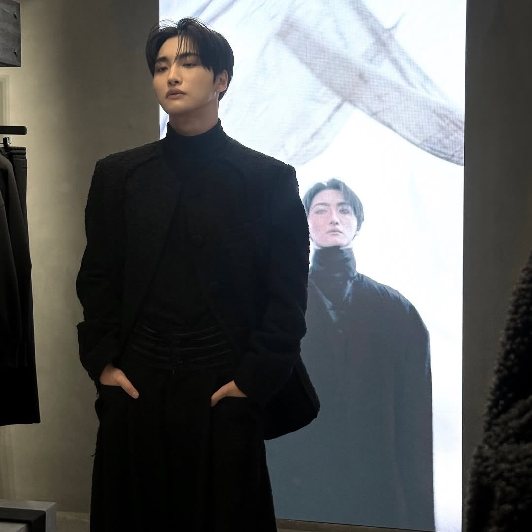 Behind-the-scenes cut of Seonghwa (ATEEZ)