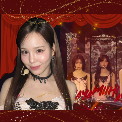 A moment captured by Mako (NiziU)'s fan
