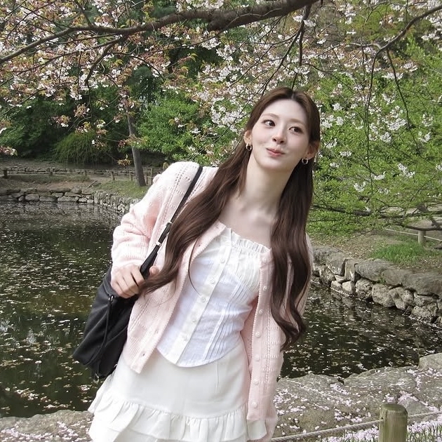 A moment captured by Seeun (STAYC)'s fan