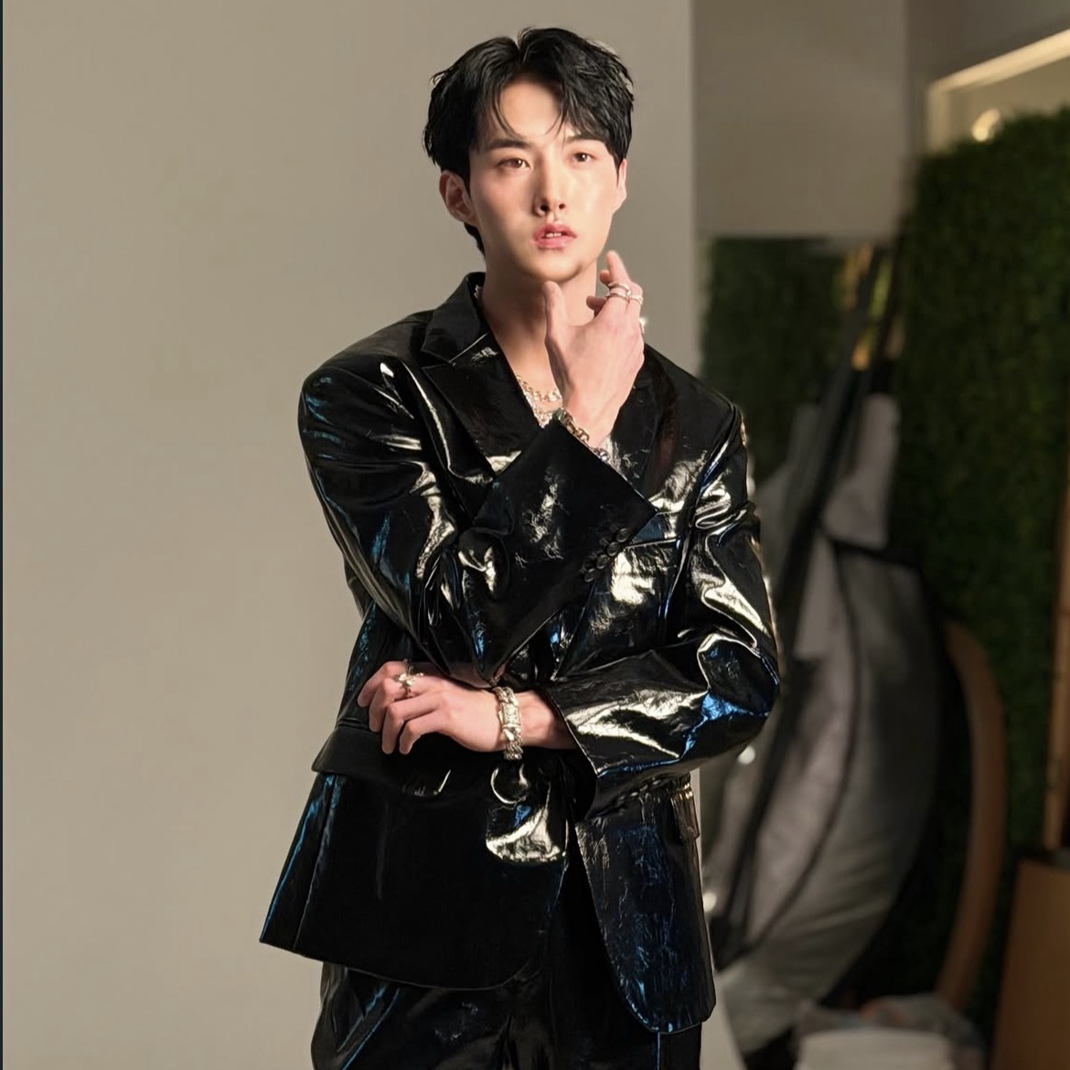 A moment captured by Yeoone (PENTAGON)'s fan