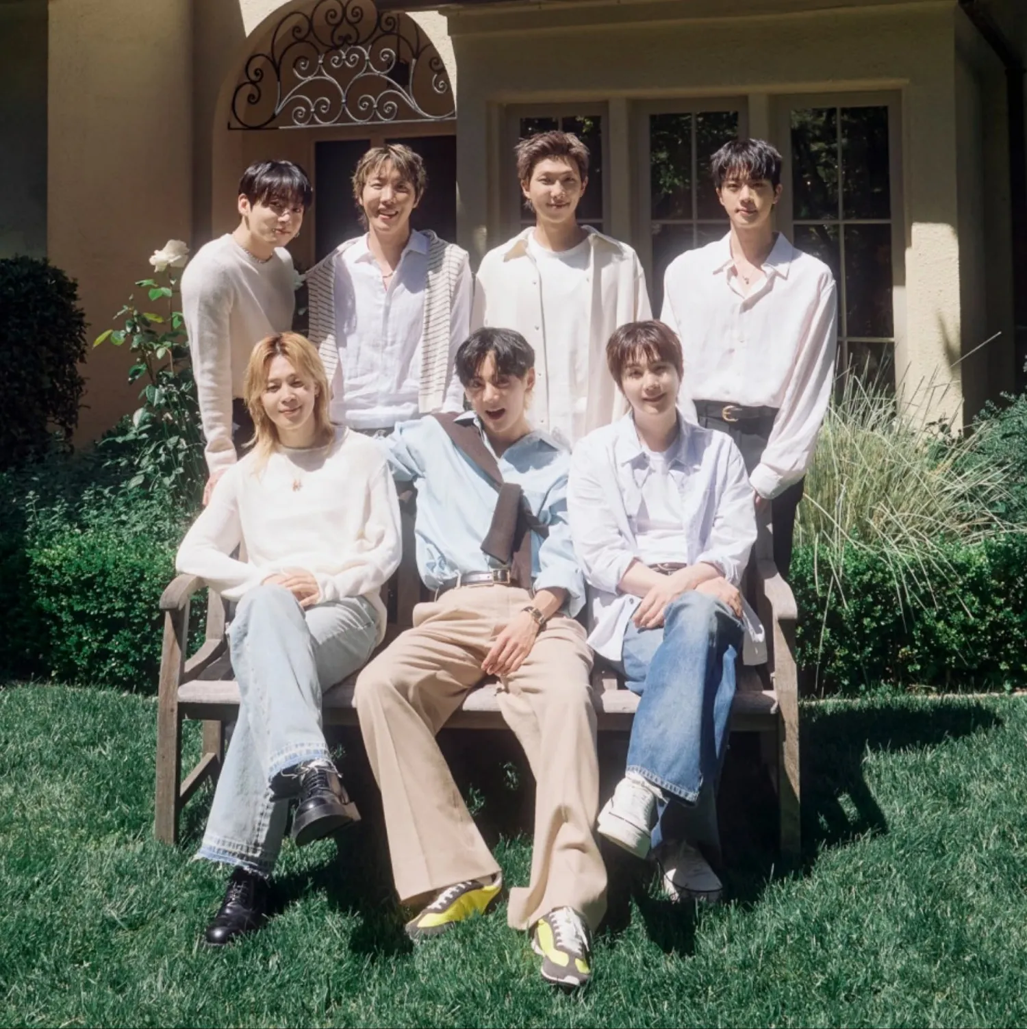 Recent activity shot of Jin (BTS)