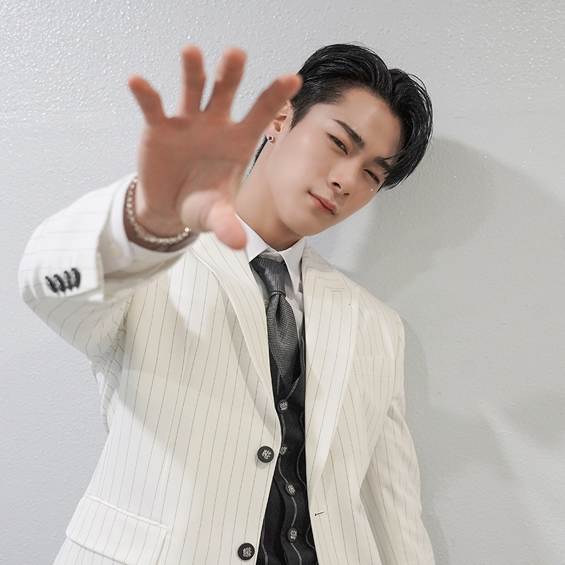 Recent activity shot of Moonbin (ASTRO)