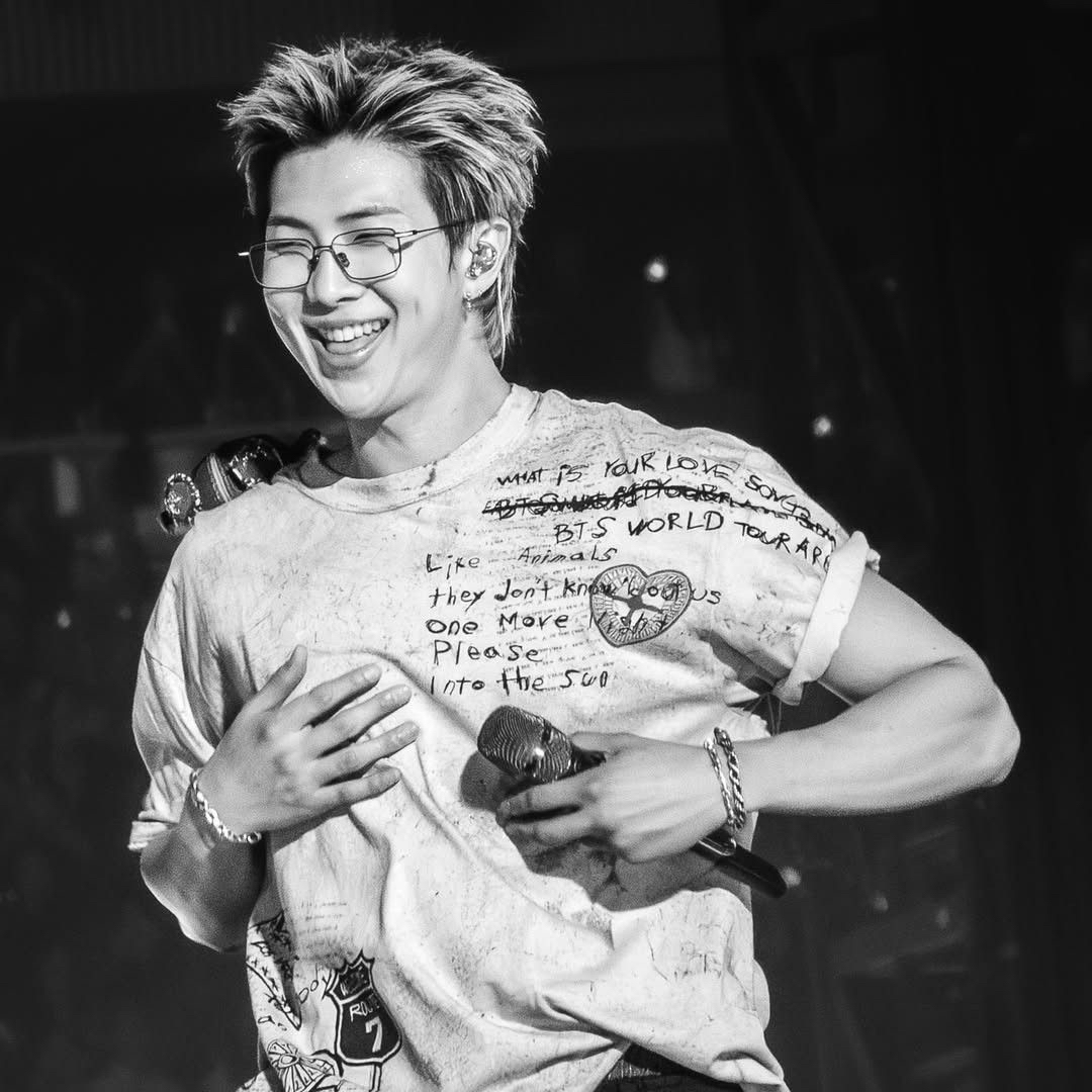 RM (防弹少年团)粉丝拍下的瞬间