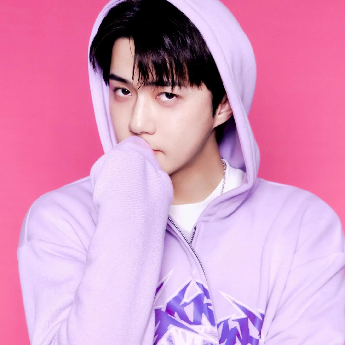Recent activity shot of Sehun (EXO)