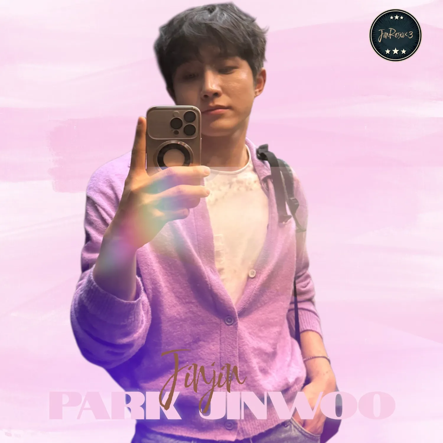 A moment captured by Jinjin (ASTRO)'s fan