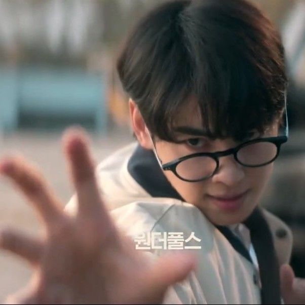 Recent activity shot of Eunwoo (ASTRO)