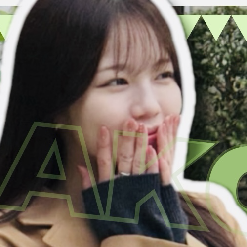 Behind-the-scenes cut of Ayaka (NiziU)
