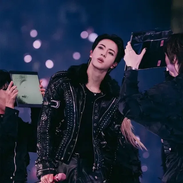 Recent activity shot of Jin (BTS)