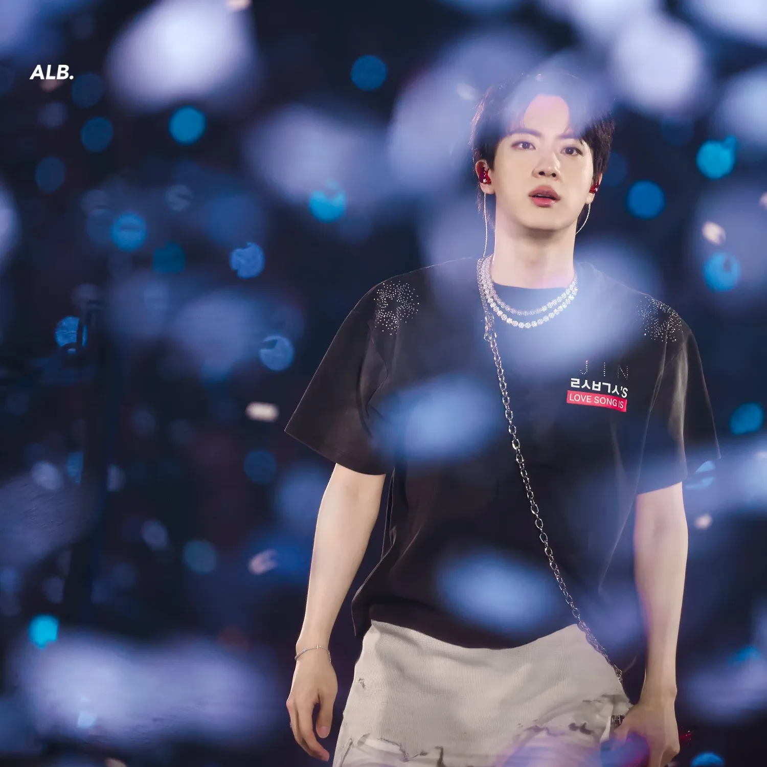 A moment captured by Jin (BTS)'s fan