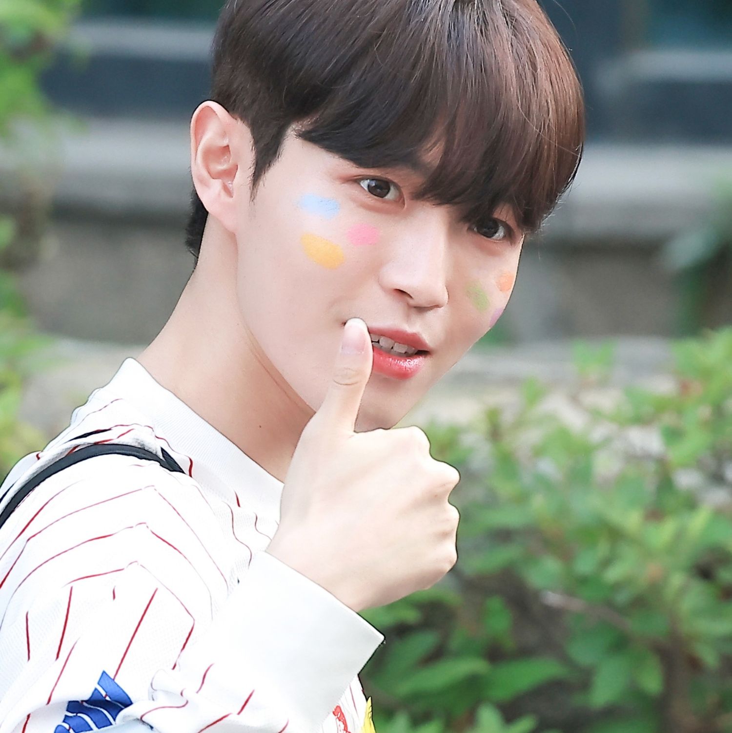 金在奐粉絲拍下的瞬間