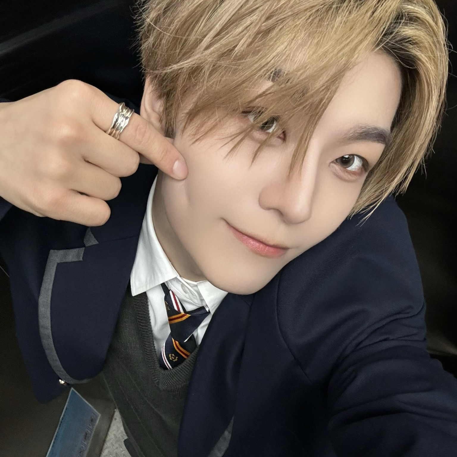 Behind-the-scenes cut of He Xinlong (ALPHA DRIVE ONE)