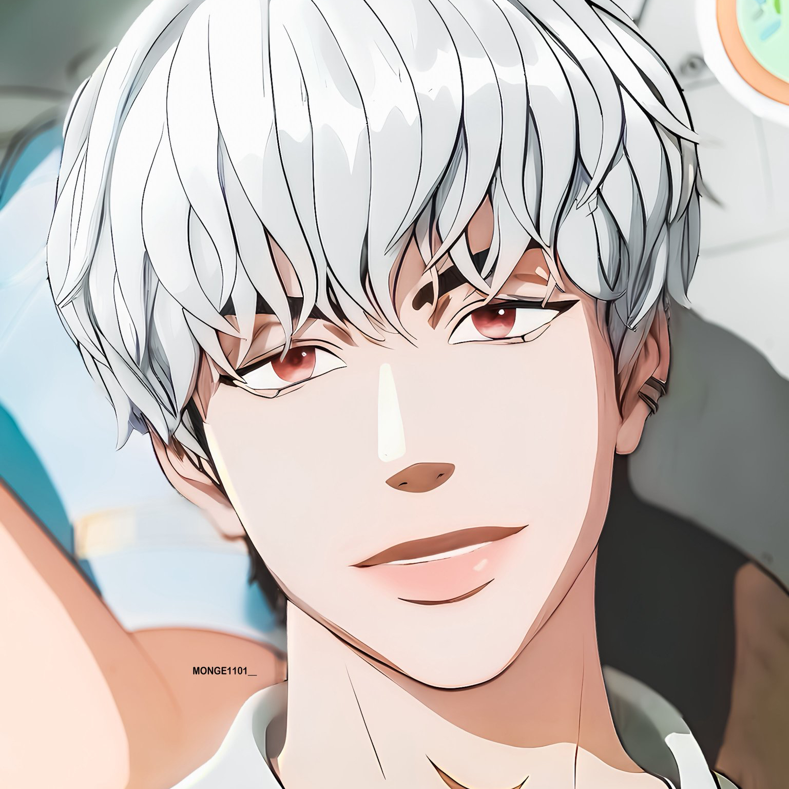 Recent activity shot of Eunho (PLAVE)