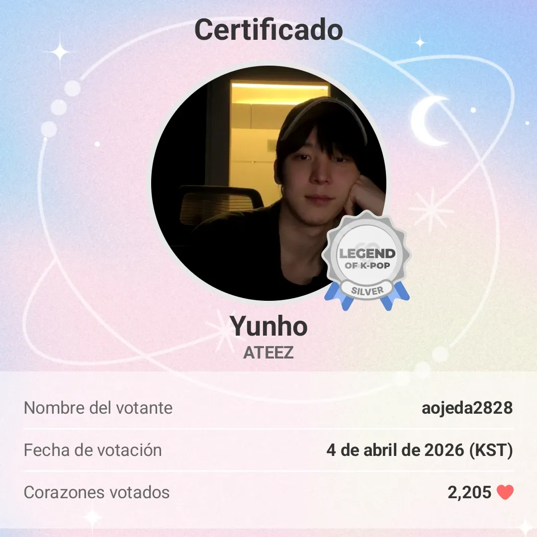 A moment captured by Yunho (ATEEZ)'s fan