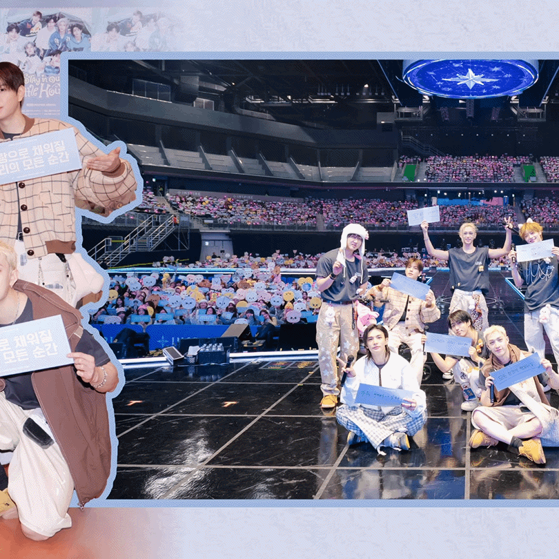 Stray Kidsの舞台裏ショット