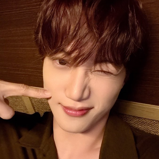 Recent activity shot of Kai (EXO)