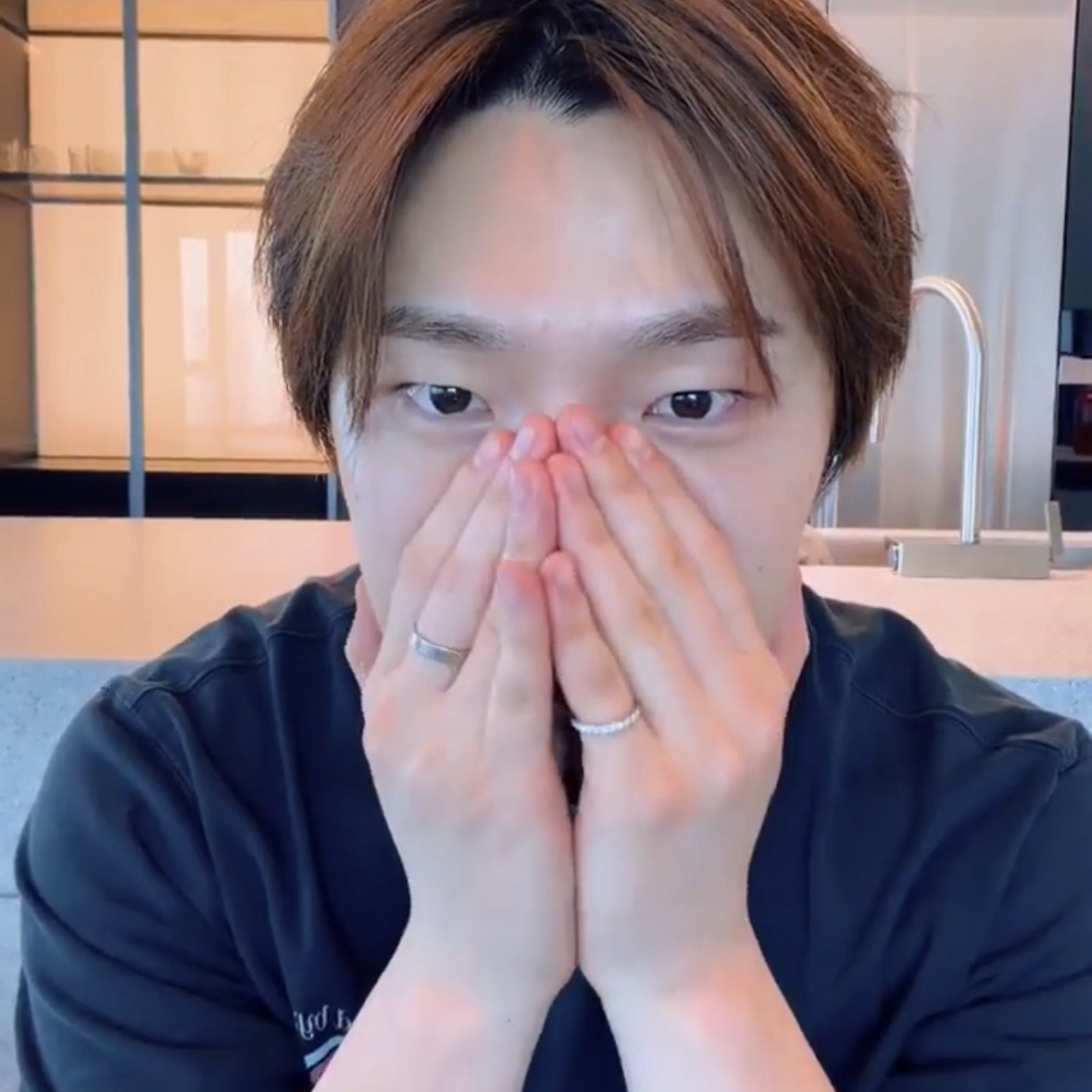 A moment captured by Dino (SEVENTEEN)'s fan