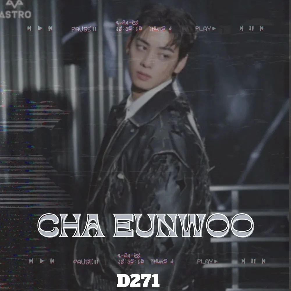 Recent activity shot of Eunwoo (ASTRO)