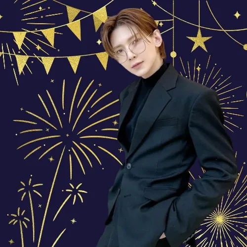 Recent activity shot of Yeosang (ATEEZ)