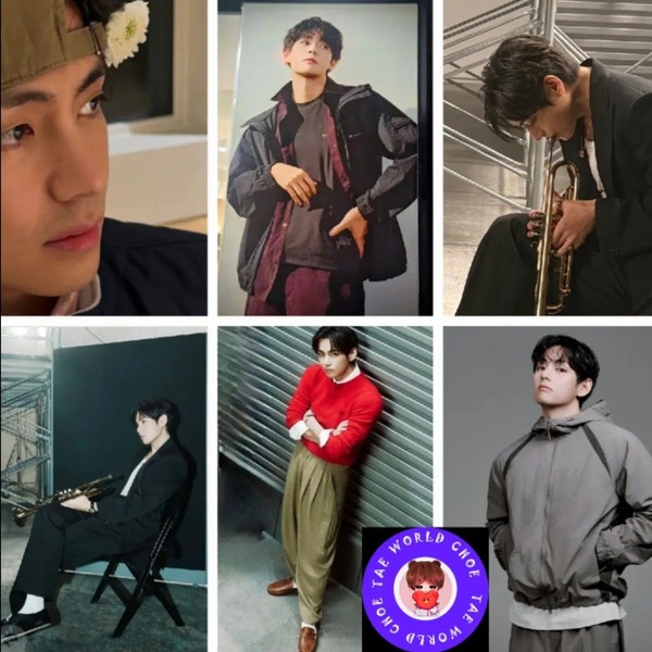 투표로 선정된 뷔 (방탄소년단)의 인기 프로필 이미지