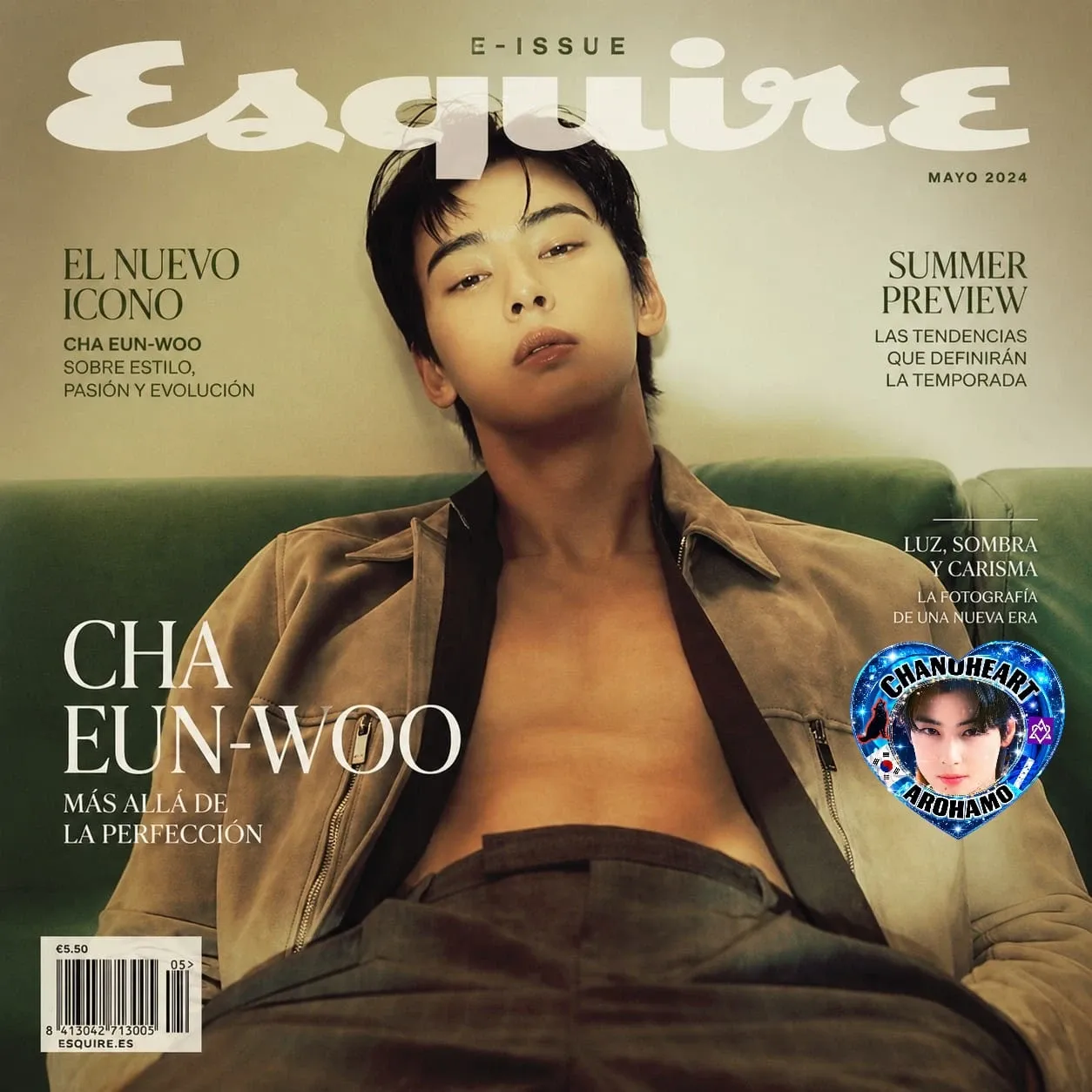 A moment captured by Eunwoo (ASTRO)'s fan