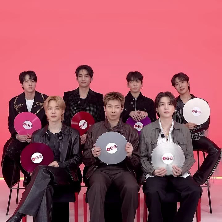 BTSの舞台裏ショット