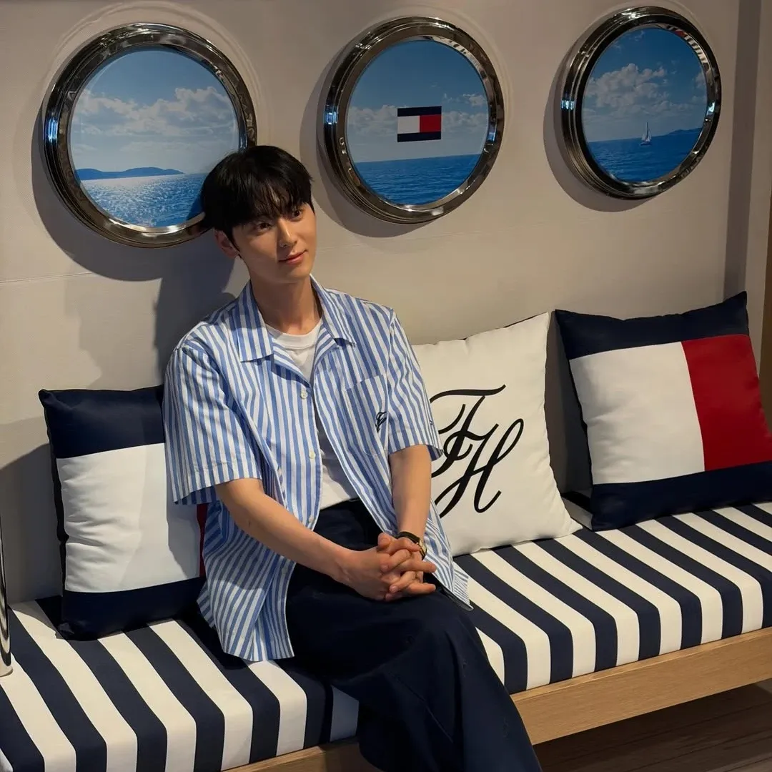 Recent activity shot of Hwang Minhyun