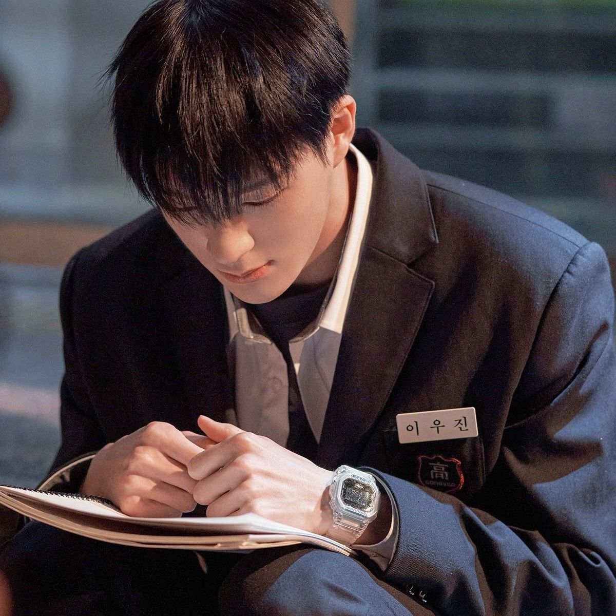 A moment captured by Jeno (NCT DREAM)'s fan