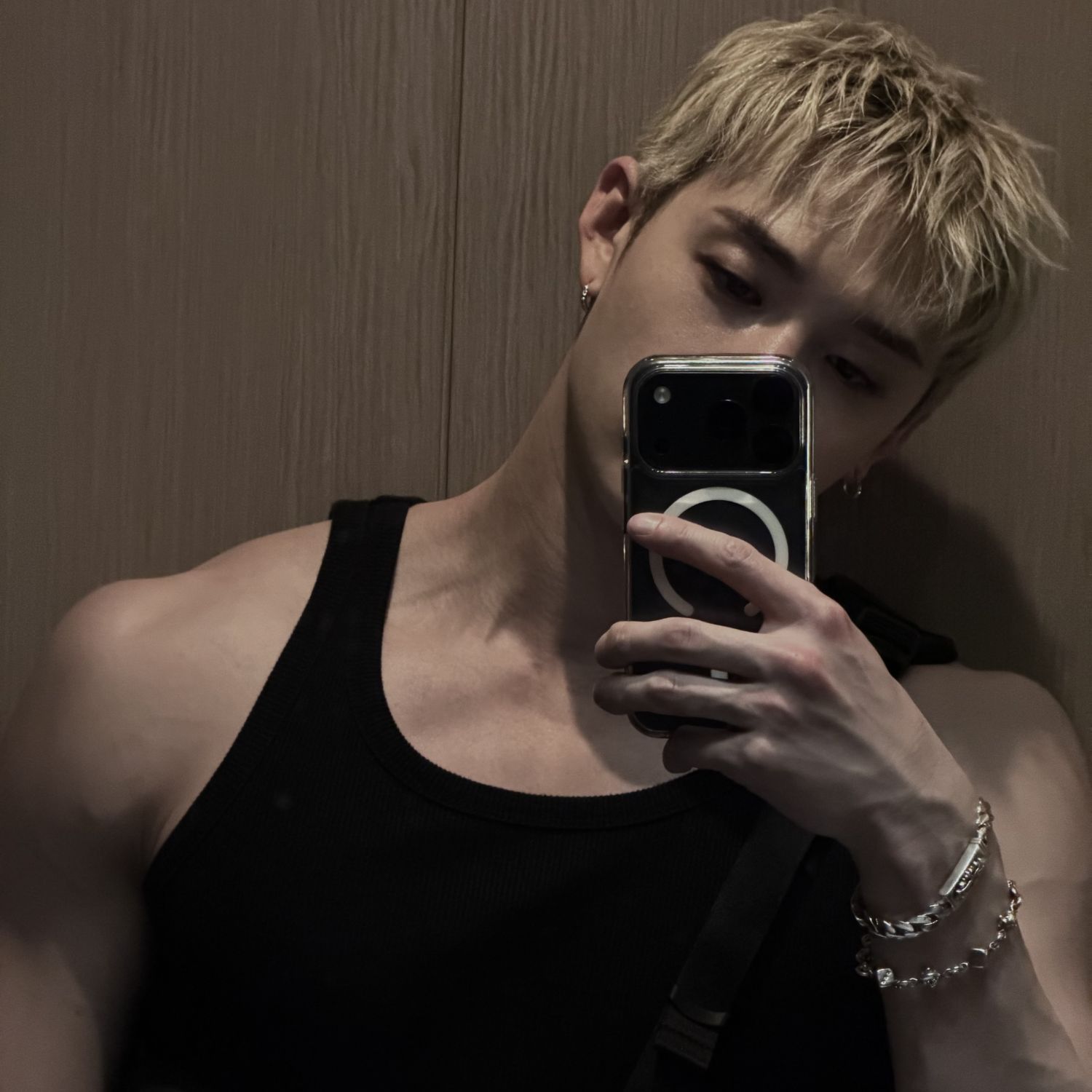 Behind-the-scenes cut of Bang Chan (Stray Kids)