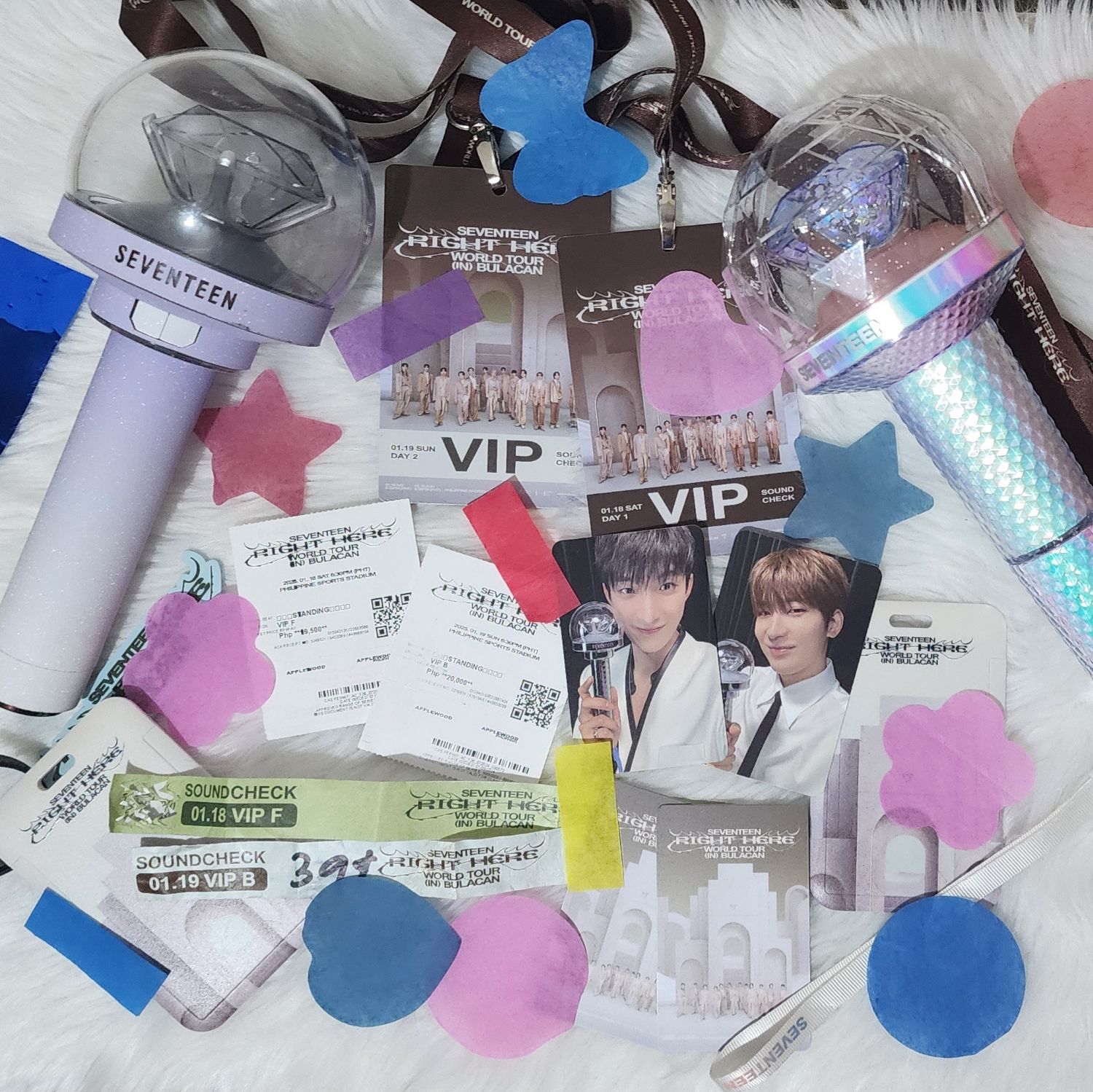 SEVENTEENの舞台裏ショット