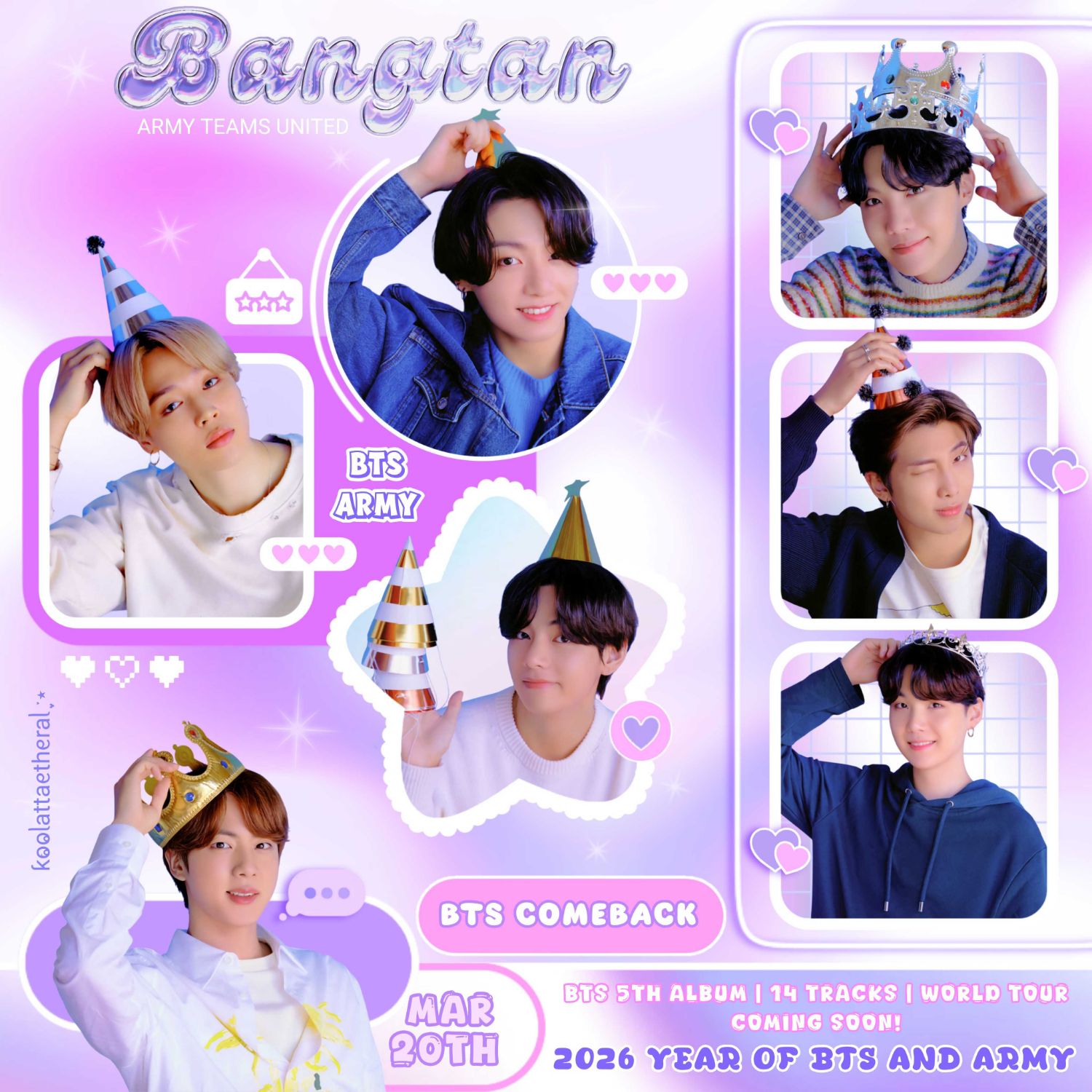 A moment captured by BTS's fan