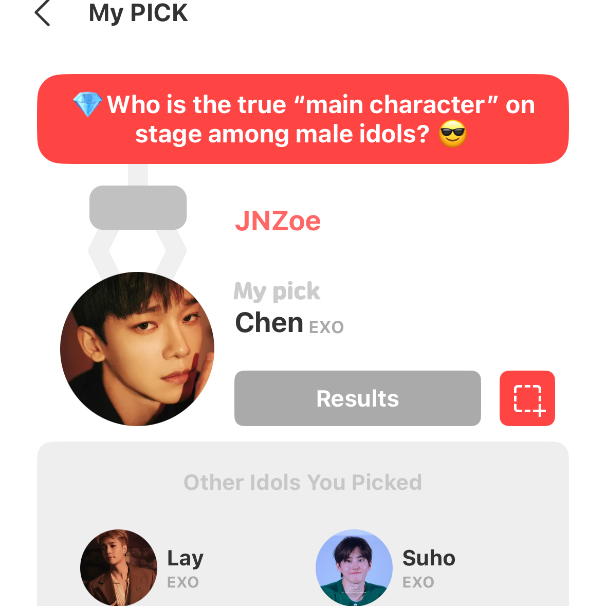 Behind-the-scenes cut of Chen (EXO)