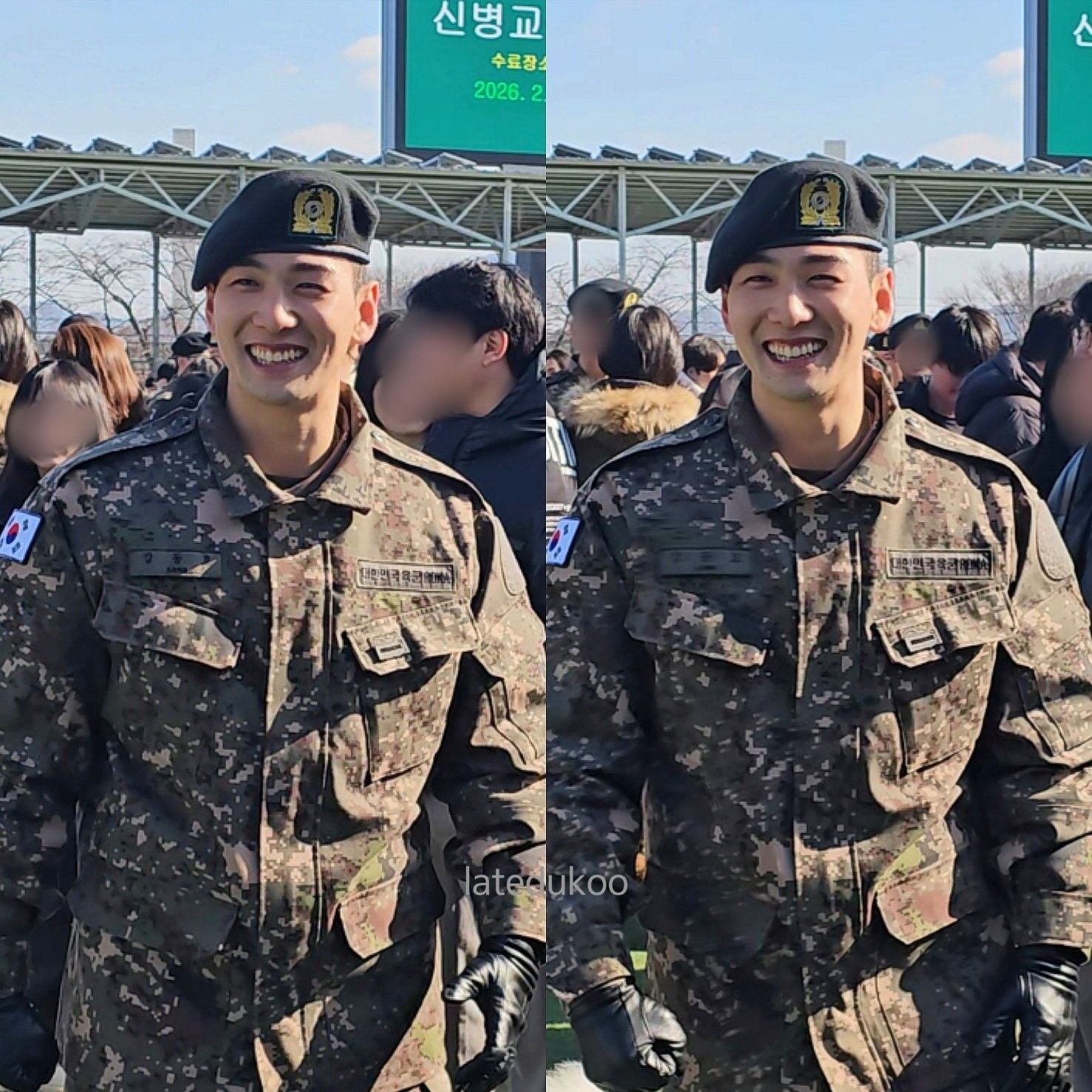 Behind-the-scenes cut of Baekho