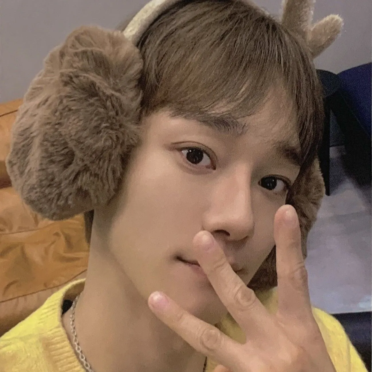 Recent activity shot of Chen (EXO)