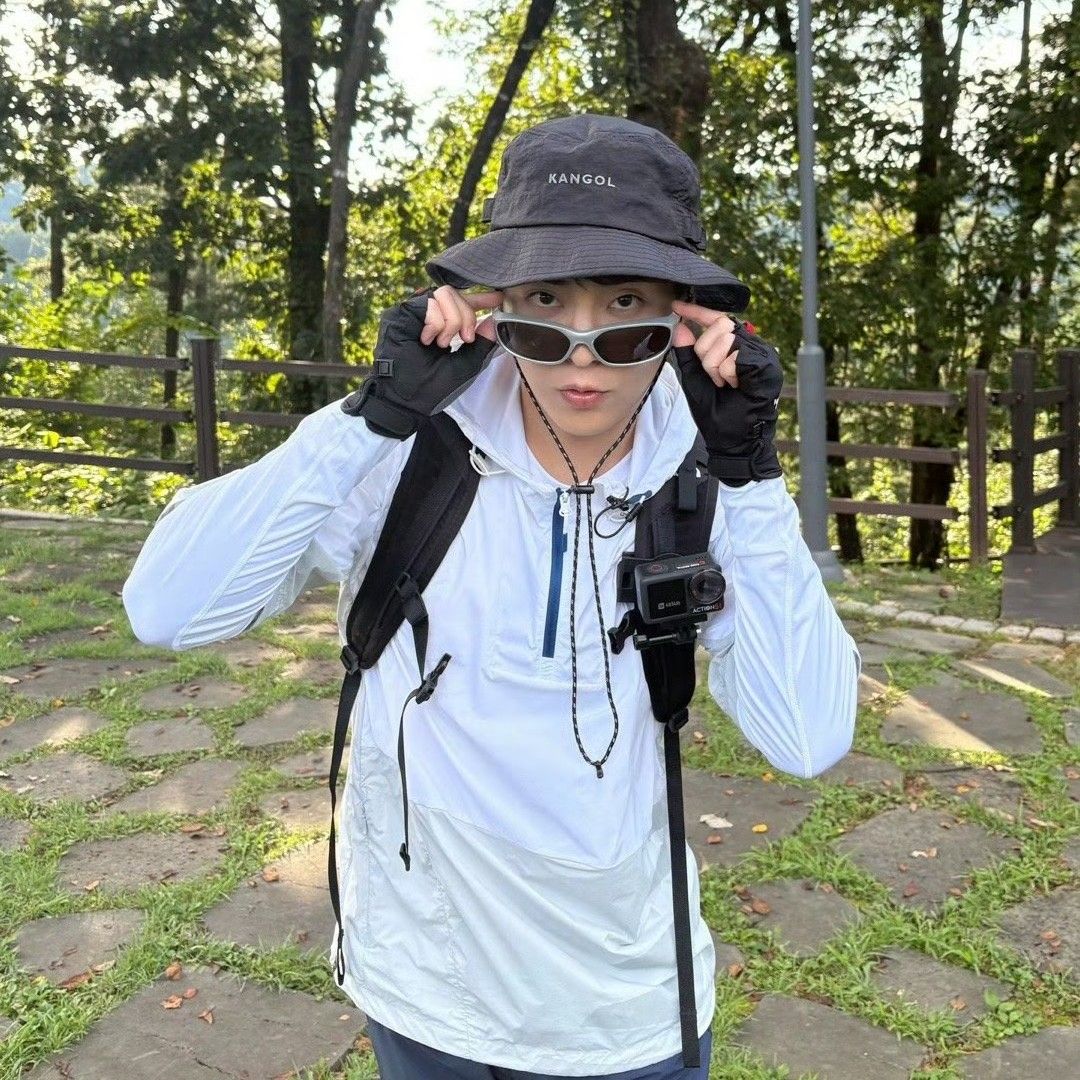 Recent activity shot of Xiumin (EXO)