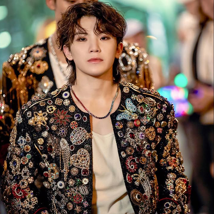 A moment captured by Woozi (SEVENTEEN)'s fan