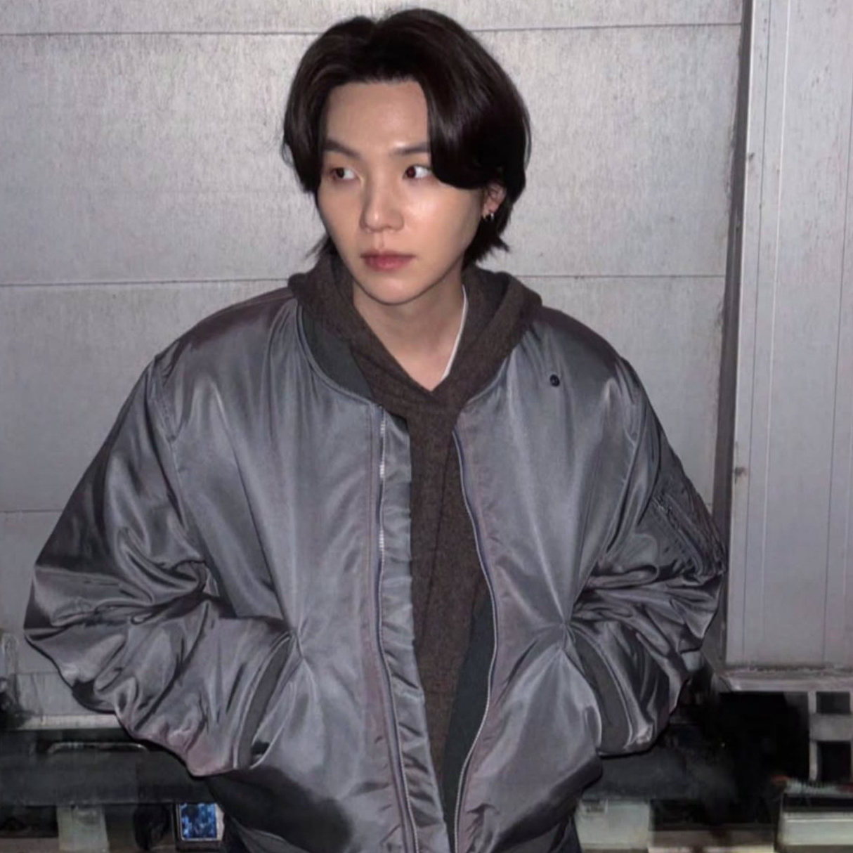 Recent activity shot of SUGA (BTS)