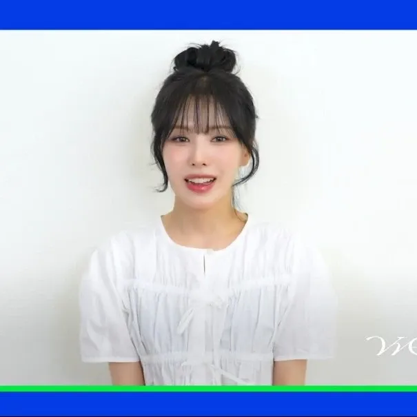 Behind-the-scenes cut of Wendy (Red Velvet)
