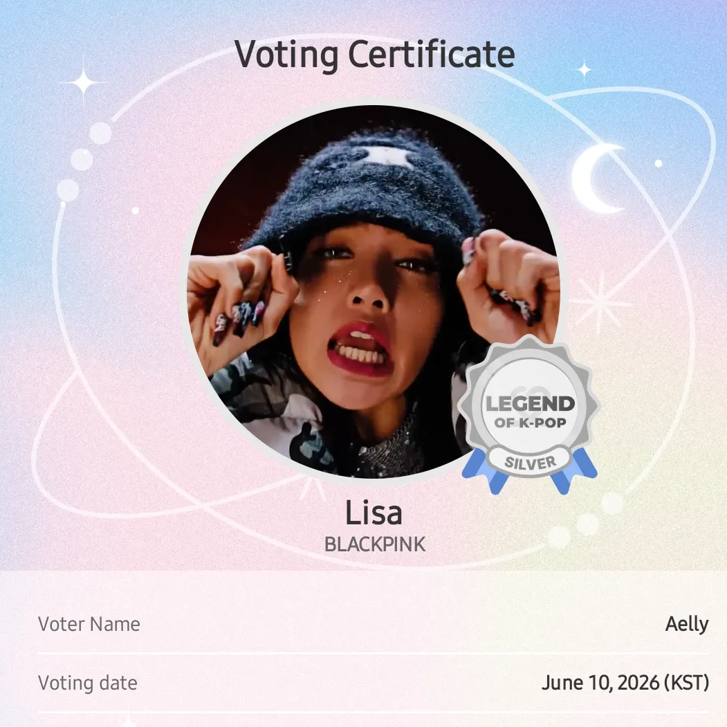 리사 (BLACKPINK)의 비하인드 컷