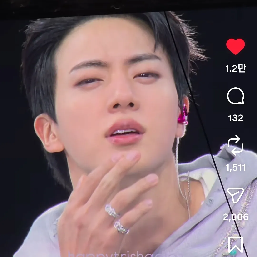 Latest photo of Jin (BTS)