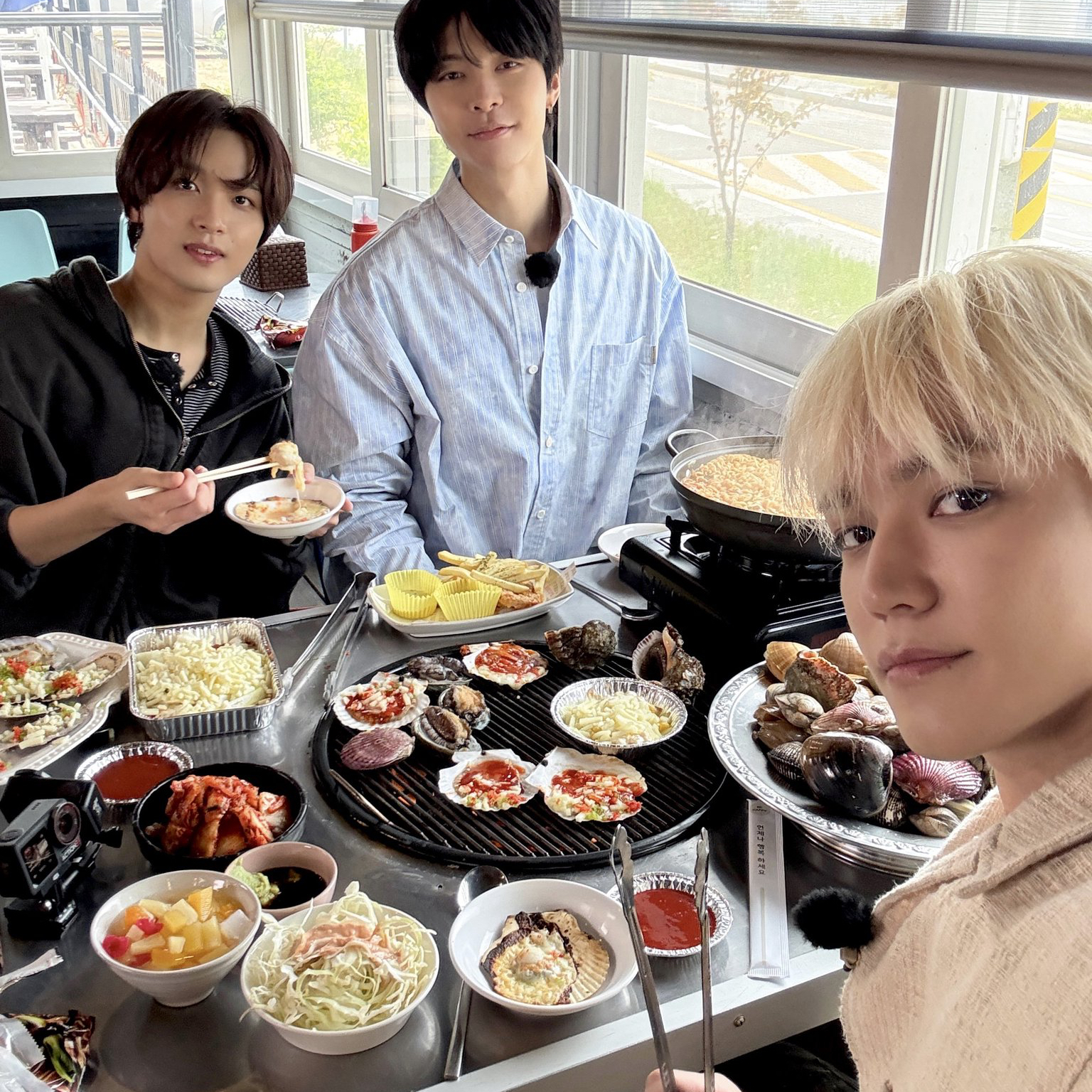 Momen yang diabadikan oleh penggemar NCT