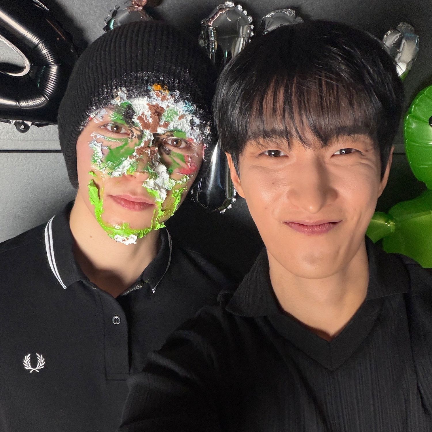 A moment captured by Vernon (SEVENTEEN)'s fan