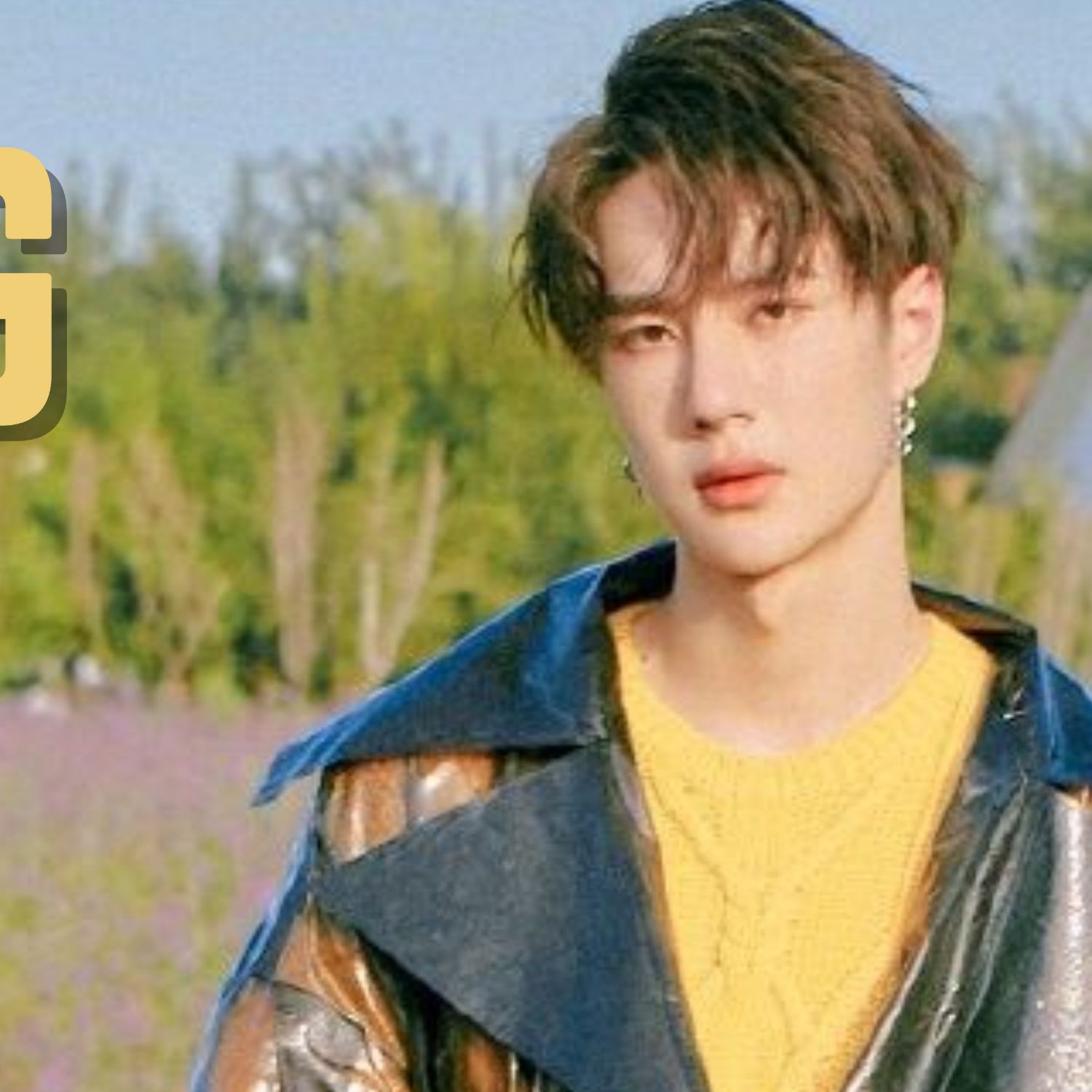 A moment captured by Wang Yibo's fan