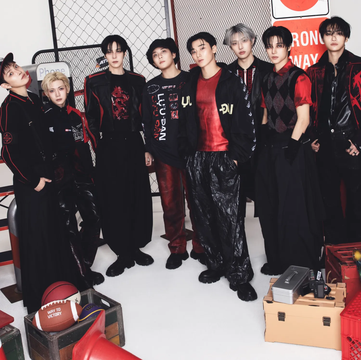 Recent activity shot of ATEEZ